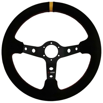 Раллийный руль RRS RALLY+ 3R 350 мм, вылет 90 мм