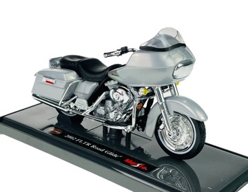 MAISTO 2002 HARLEY-DAVIDSON FLTR ROAD GLIDE 1:18 MOTOCYKL NOWY MODEL