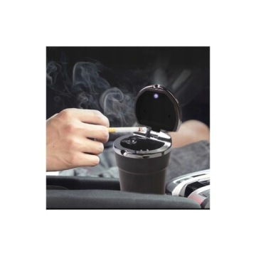 LED АВТОПЕПЕЛЬНИЦА - КОРЗИНА ВМЕСТО КРУЖКИ