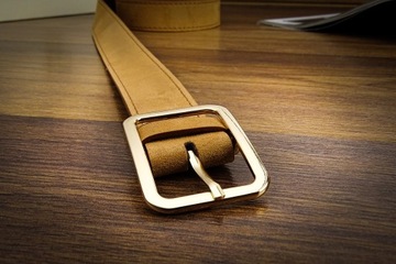 Короткий Светло-Коричневый КОЖАНЫЙ ЖЕНСКИЙ Ремень Gracio