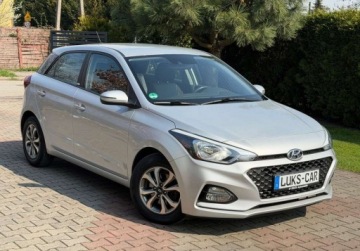 Hyundai i20 II Hatchback 5d Facelifting 1.0 T-GDi 100KM 2020 Hyundai i20 1.0T 100KM KLIMA Tempomat As. Pasa Bezwypadkowy Super stan, zdjęcie 37