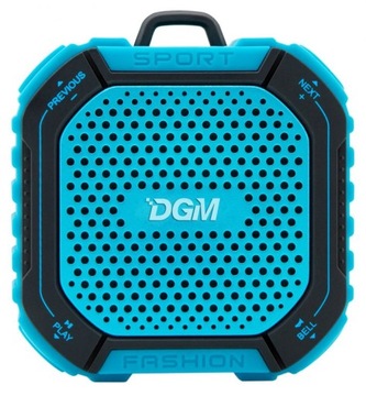 Głośnik przenośny bluetooth DGM BA05 na rower klakson radio FM