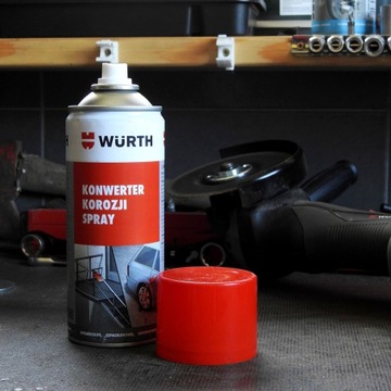 WURTH АНТИКОРРОЗИОННЫЙ СПРЕЙ ДЛЯ Ржавчины - ПРЕОБРАЗОВАТЕЛЬ - НЕЙТРАЛИЗАТОР Ржавчины 400мл