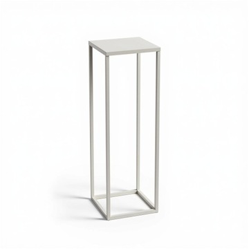 Подставка для цветов Loft белая, 100 см, подставка для цветов FRAMADO Polska