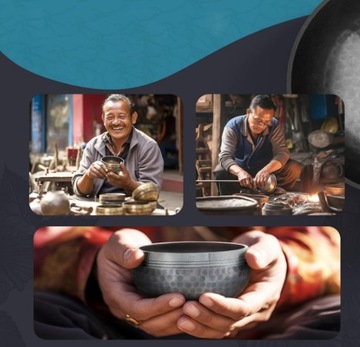 НАБОР ТИБЕТСКИХ ПОЮЩИХ ЧАШ ЧАША ДЛЯ МЕДИТАЦИИ РУЧНОЙ РАБОТЫ