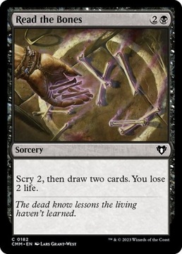 MtG: Read the Bones (CMM)