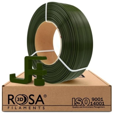 ROSA 3D Filaments PCTG Refill 1kg Zielony Army Green