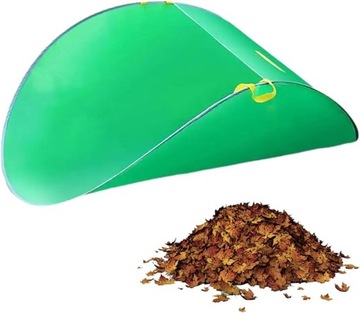 СКЛАДНАЯ КОРЗИНА САДОВАЯ СУМКА ДЛЯ ЛИСТЬЕВ ПОРТАТИВНЫЙ СБОРНИК ЛИСТЬЕВ