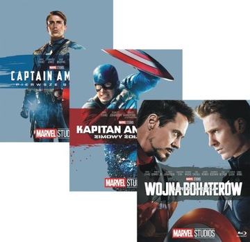 KAPITAN AMERYKA PIERWSZE (BD) STARCIE KOL. MARVEL