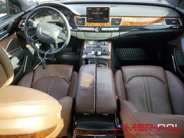 Audi A8 D4 Sedan 4.0 TFSI 420KM 2013 Audi A8 L_D4_QUATTRO_4.0 L_420 km_2013r 4.0 Benzyna 420KM, zdjęcie 6