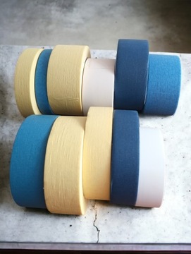 СИНЯЯ МАСКИРУЮЩАЯ ЛЕНТА 38мм 50м UV BLUE PRECISION PAPER-TECH