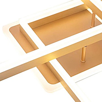 ПОДВЕСНОЙ СВЕТИЛЬНИК КОЛЬЦО ПЛАН LED люстра ПИЛОТ 3 ЦВЕТА ЗОЛОТО