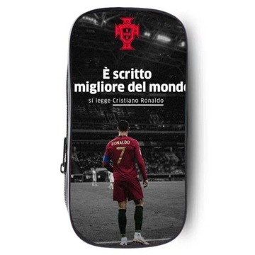 НОВЫЙ красивый складной двойной пенал CR7 Ronaldo PATTERNS, большая вместимость