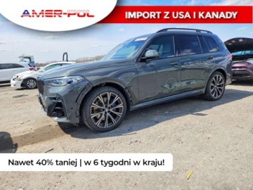 BMW X7 2022 BMW X7 2022 BMW X7 M50I 4.4 Benzyna 523KM