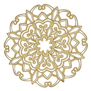 59 cm MANDALA PANEL AŻUROWY 'Wzór 3' Na wymiar