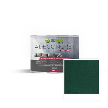 Beton architektoniczny tester koloru LUXURY GREEN