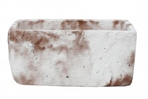 Doniczka z betonu 22 cm x 13 x 10 cm