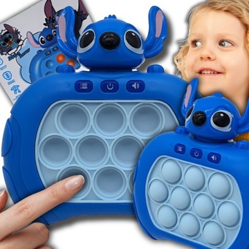 GRA POP IT PRO PUSH IT ELEKTRYCZNA GRA ANTYSTRESOWA ZRĘCZNOŚCIOWA STICH