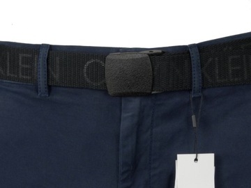 CALVIN KLEIN spodenki męskie, granatowe, Slim, 28