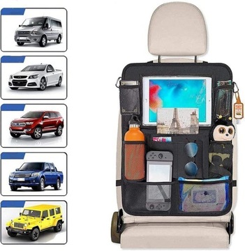 2 ОРГАНАЙЗЕР НА СПИНКУ АВТОКРЕСЛА, ЧЕРНАЯ СУМКА ДЛЯ ХРАНЕНИЯ