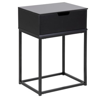 Szafka nocna AC Design Furniture Amalie Bedside, 66x50x37 cm