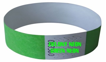 Бумажные браслеты Tyvek для вечеринки, 100 шт.