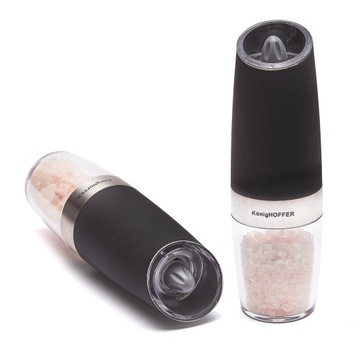 2 электрические МЕЛЬНИЦЫ ДЛЯ СОЛИ И ПЕРЦА Подарочный набор Konighoffer