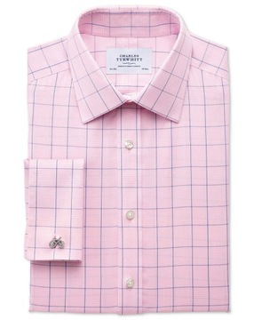 Różowa Koszula Charles Tyrwhitt Classic fit 39/89