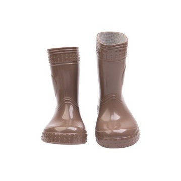 ВЕЛЛИНГОВЫЕ БОТИНКИ ПОЖАЛУЙСТА ДЕТСКИЕ РЕЗИНОВЫЕ БОТИНКИ ШОКОЛАД R 23/24