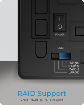 IB-RD3802-C31 RAID-корпус 2 жестких диска SATA на 1 USB 3,