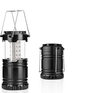 LAMPA DLA KEMPINGOWE Z MAGNESEM TELESKOPOWY 2SZT
