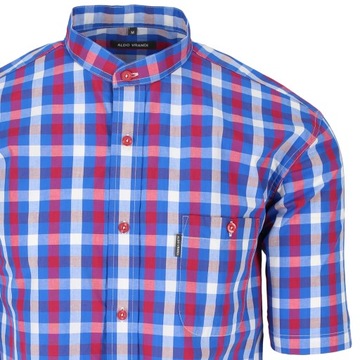 stójka - bawełniana koszula w kratkę_3XL/48_kl_130