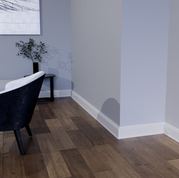 LCL-13 Широкий плинтус Полиуретановый жесткий широкий компенсатор