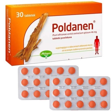 Poldanen 30 szt. tabletki Lek na Prostatę