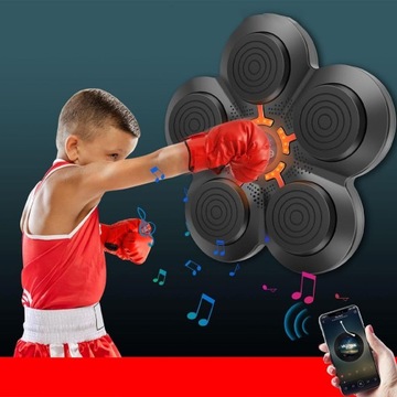 МУЗЫКАЛЬНЫЙ БОКСЕРСКИЙ МАШИНА В ТРЕНИРОВОЧНОЙ БОКСЕРСКОЙ СТЕНЕ С РЕГУЛИРУЕМОЙ СКОРОСТЬЮ