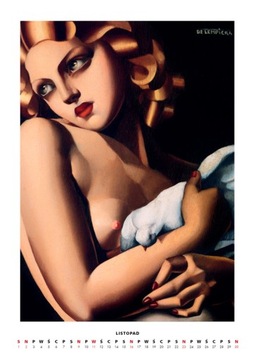 Календарь Тамары Лемпицкой 2025 А3, образец 2