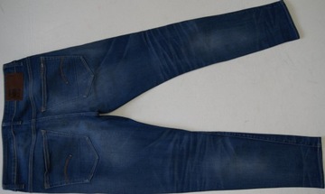 G-STAR RAW 3301 slim W31 L32 PAS 86 jeansy męskie z elastanem