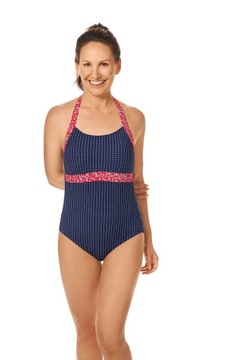 Amoena Strój Kąpielowy dla Amazonek 38C Algarve OP 71700 NAVY/MULTI