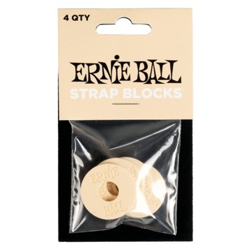 ERNIE BALL 5624 Strap Lock do gitary cztery nakładki z elastycznej gumy
