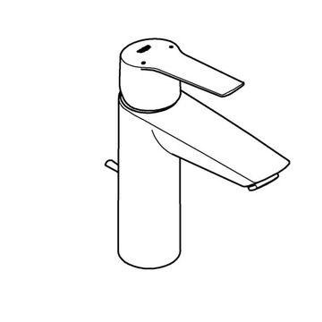 GROHE QUICKFIX M ДЛЯ РАКОВИНЫ СО СЛИВОМ