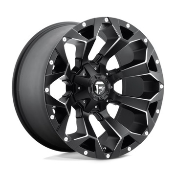 Felga aluminiowa D546 Assault Matte Black Milled Fuel