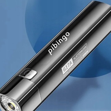 Светодиодный фонарик USB Powerbank 3 режима водонепроницаемый