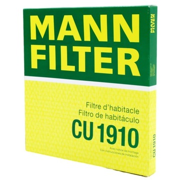 FILTR KABINA MANN CU1910