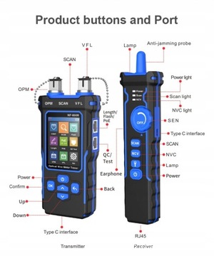 ТЕСТЕР LAN POE NOYAFA PAR FINDER NF-8508