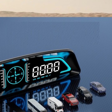 LICZNIK WYŚWIETLACZ LCD HUD GPS HUD CYFROWY G3