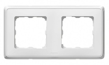 LEGRAND CARIVA B RAMKA PODWÓJNA BIAŁA 773652