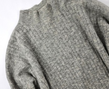 H&M SWETER WEŁNA MOHER 38 M