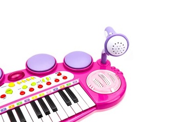КЛАВИАТУРНЫЙ ОРГАН РОЗОВЫЙ ФОРТЕПИАННЫЙ ОРГАН