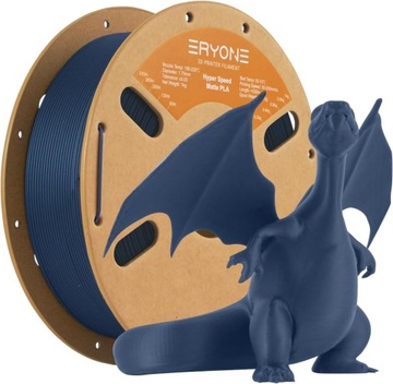 Filament Eryone HS Matte PLA Navy Blue niebieski 1.75mm 1kg High Speed PLA
