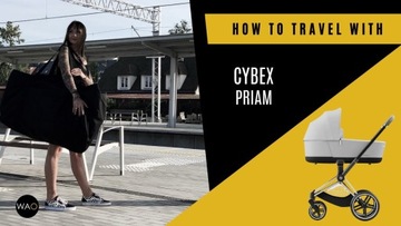 Дорожная сумка XXL WeAreOneCo для коляски Cybex Priam e-Priam 2в1 Venicci